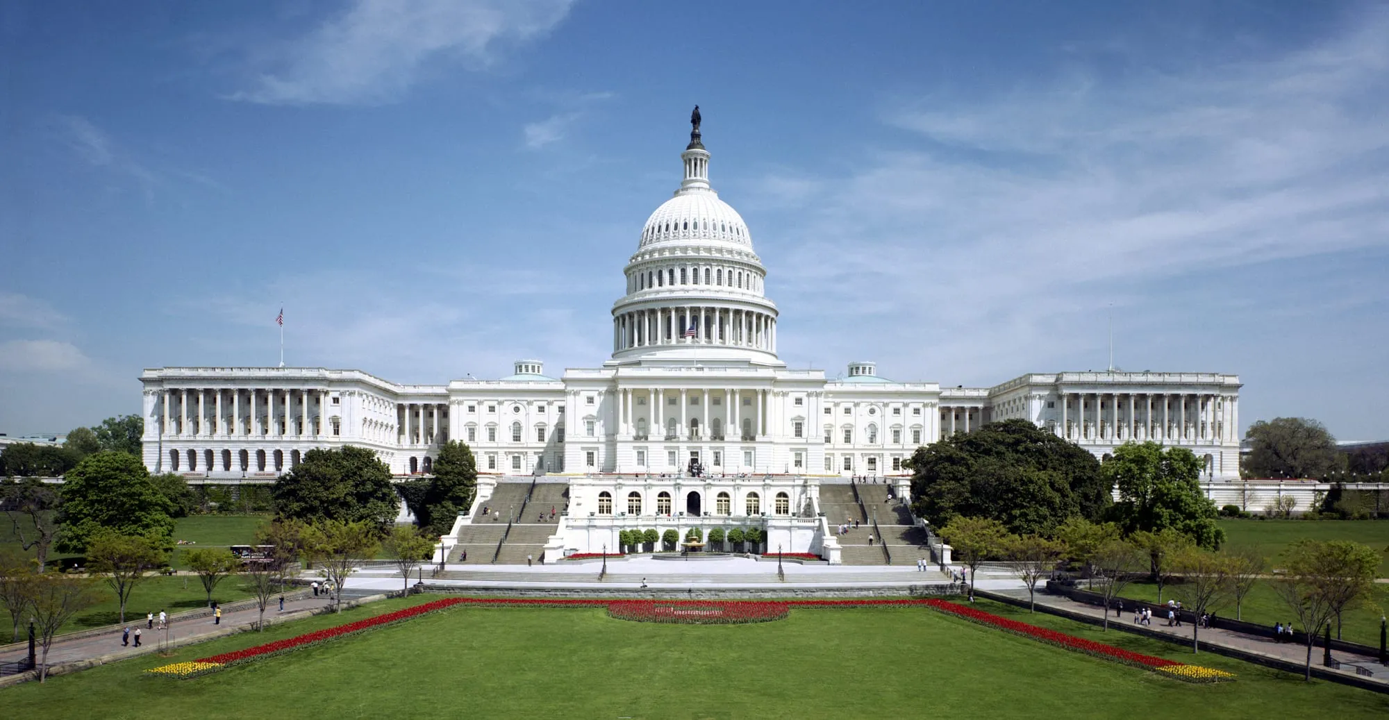 The United States Capitol in Washington, D.C., where Congress votes on the bills that fund the federal government